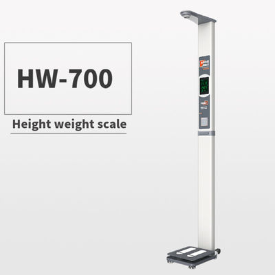 Escala de altura e peso do IMC por ultra-som para hospital 300kg Capacidade de medição do corpo humano