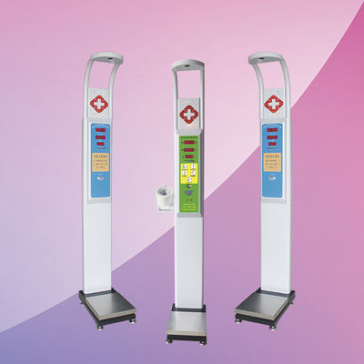 HW-600B Balança Eletrônica Altura Ultrassônica Peso da Gordura Corporal Analisador Bmi Balança