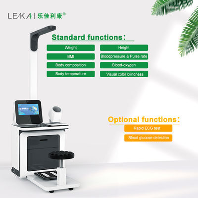 14' 'LCD Display Multi Função Fitness Balança para ginásio Health Checkup Quiosque no Verão