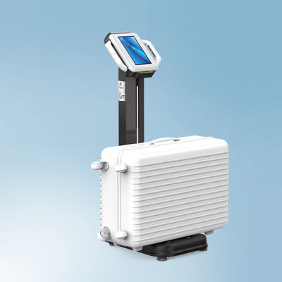 Oito elétrodos ABS e LCD de aço inoxidável Display Moedas Escala de gordura corporal para checagem de saúde