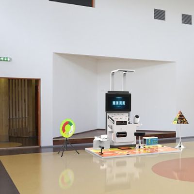 Máquina de ensaio de adequação HW-T600 para MAX 23000 L * 1800 W * 2360 H m e quatro métodos de acesso