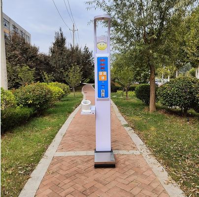 Moderna balança de peso e altura para clínicas escolas e ginásios