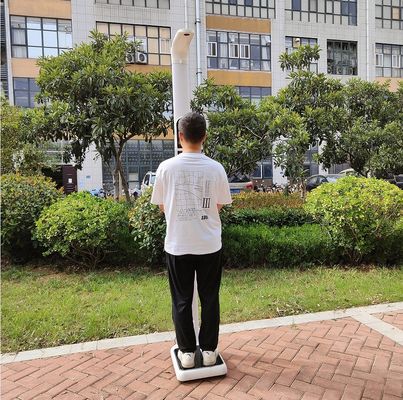 Máquina de pesagem de altura do IMC por ultra-som com corpo e plataforma dobráveis Tamanho de 330*550mm
