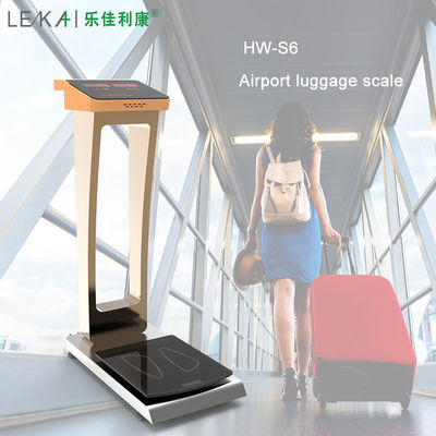 Moeda de hotel e aeroporto Operada 300kg Balança de bagagem com LED Display Alta precisão