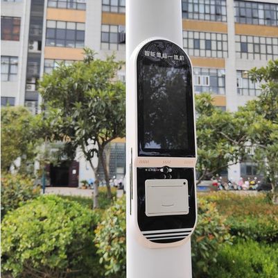 Escala médica com gama de medição de altura de 0-200 cm e análise opcional da gordura corporal