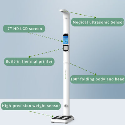 Ecrã LCD com toque de ultra-som de medição de altura de escala para dentro do orçamento