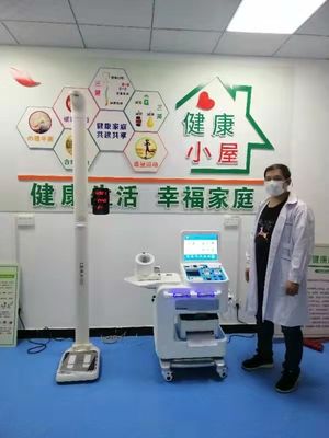 Quadro de telemedicina hospitalar Impressora A4 e ECG de 12 pistas para exames de saúde personalizados