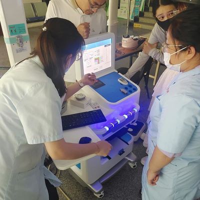 SDK Função Médica Altura Ultrassônica Escala de Peso Hospital Verificação de Saúde Quiosque de triagem