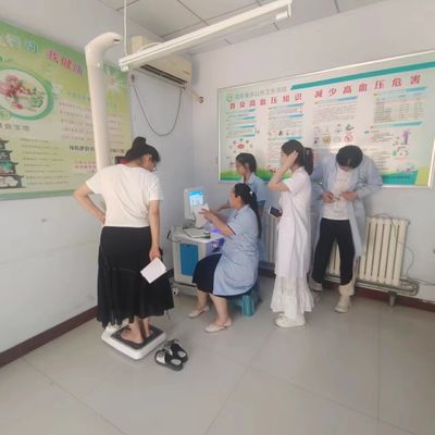 SDK Função Médica Altura Ultrassônica Escala de Peso Hospital Verificação de Saúde Quiosque de triagem