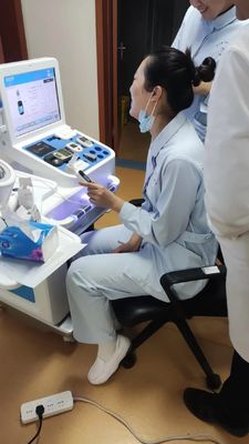 SDK Função Médica Altura Ultrassônica Escala de Peso Hospital Verificação de Saúde Quiosque de triagem