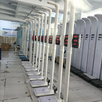 Balança de peso de altura do IMC dobrável ISO9001 Certificado 0-200cm Faixa de medição precisa