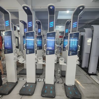 Máquina Inteligente de Verificação de Saúde 19 polegadas Android BMI Kiosk com Funções Opcionais