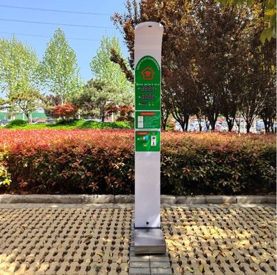 Balança pessoal operada por moedas com tela LCD sensível ao toque de 10,2 &quot;e função de publicidade