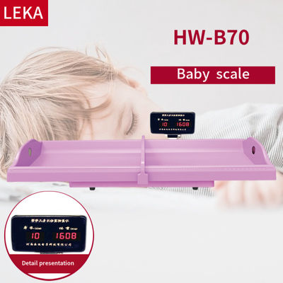 Display LED Hospital Escala do bebê Altura 0-105cm para instalações de saúde