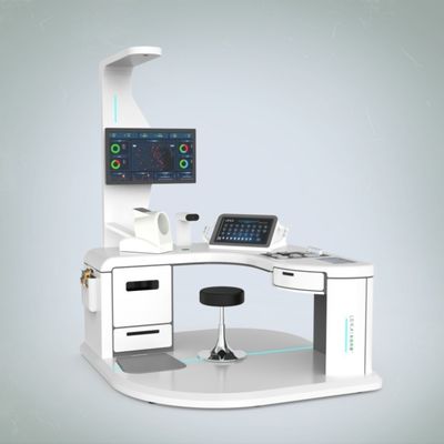 32' LCD Full Touch Screen Self-Service Health Examination Kiosk para exames médicos