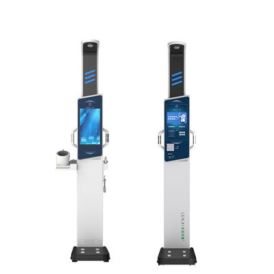 Escala de medição da altura e do peso operada por moeda com tecnologia ultra-sônica G.W 43kg
