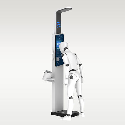 Escala de medição da altura e do peso operada por moeda com tecnologia ultra-sônica G.W 43kg