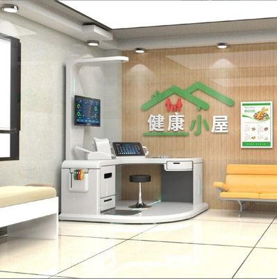 Transmissão de dados Quiosque de checagem médica com alimentação AC100-240V e WIFI