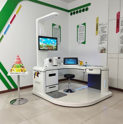 Transmissão de dados Quiosque de checagem médica com alimentação AC100-240V e WIFI