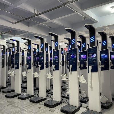Monitor de composição corporal com relatório de IMC e peso ultra-sônico 1 a 300 kg