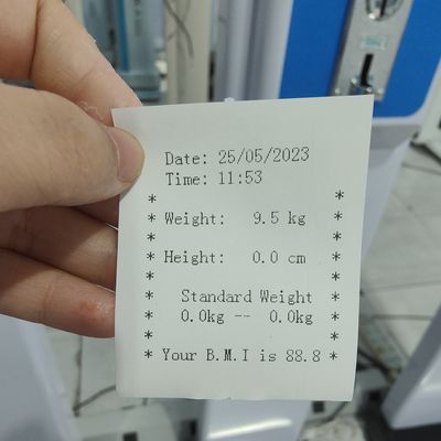 Suporte ODM personalizado Máquina de venda médica ultrasônica para rastreamento de IMC e altura