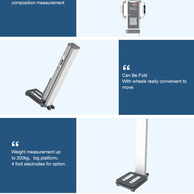 A mais recente balança digital inteligente de altura e peso com medição de IMC de 30 kg
