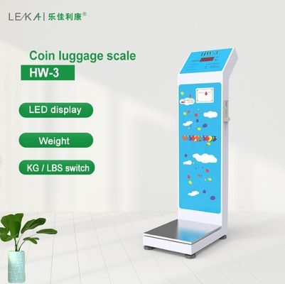 Máquina de venda de moedas operada em escala de farmácia personalizada para 27KG / 30KG N.W / G.W