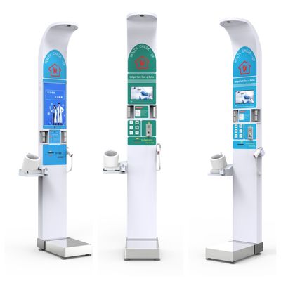 Altura Peso Ecrã LCD Táctil Máquina de venda de medicamentos para farmácia de ginásio de autoatendimento