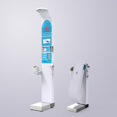 Analisador de composição corporal médico com medição de altura por ultra-som e cálculo do IMC