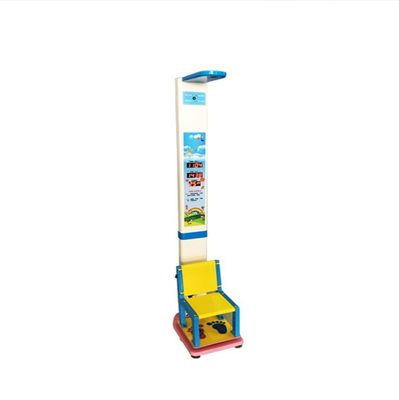 Suporte personalizado OEM Escala de altura e peso infantil para alunos do jardim de infância