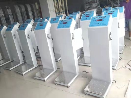 Personalização aceita 5W Moeda de aço Balança operada para pesagem de bagagem acessível