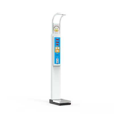 Escala eletrônica de altura e peso totalmente automática para medições precisas do corpo