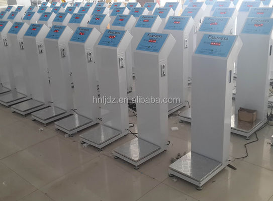 Máquina conveniente de pesagem de bagagem de precisão de 0,1 kg para malas e sacolas do aeroporto