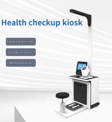 LEKA Telemedicine Kiosk Garantida Máquina de Verificação de Saúde com Display LCD de 14'