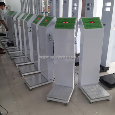 Máquina de medição de peso de moeda para peso humano de 8 a 200 kg