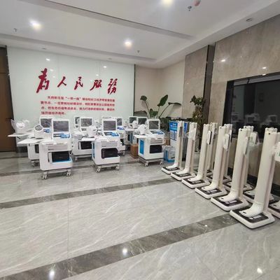 Centro Médico Smart Health Posthouse All in One Health Check Up Kiosk com impressora A4