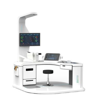 Impressora a laser A4 e Fornecedora de energia AC100-240V Analisador de saúde corporal Dispositivo de quiosque de telemedicina