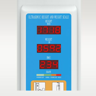 Balança de altura e peso portátil médica multifuncional com material de aço de 38 kg N.W.
