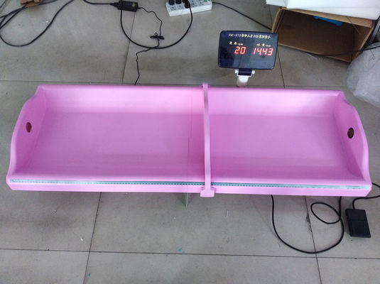 Escala automática de medição de altura e peso para ecrã LED pediátrico 0-3 anos