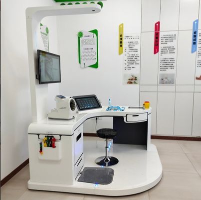 Impressora a laser A4 e Fornecedora de energia AC100-240V Analisador de saúde corporal Dispositivo de quiosque de telemedicina