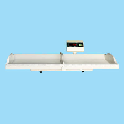 Escala de bebê de tipo horizontal essencial para a medição precisa do peso e altura do bebê