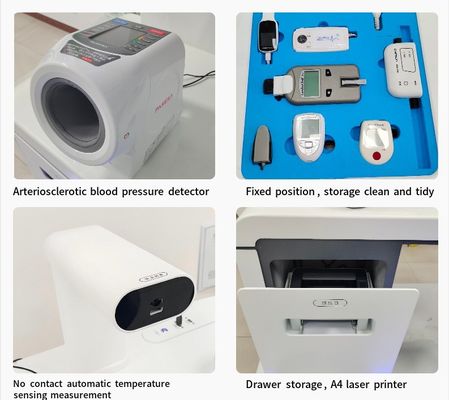 Quiosque de diagnóstico de saúde multifuncional para hospitais finais