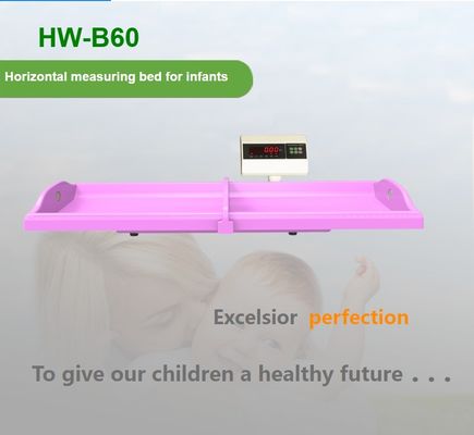 Escala de bebê de tipo horizontal essencial para a medição precisa do peso e altura do bebê
