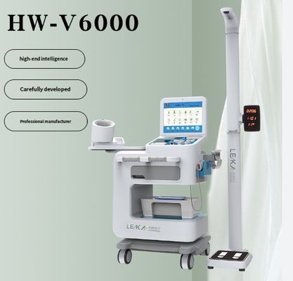 All-in-one Station Touch Display Kiosk para farmácias e centros de saúde tela de 15 polegadas
