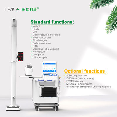 All-in-one Station Touch Display Kiosk para farmácias e centros de saúde tela de 15 polegadas