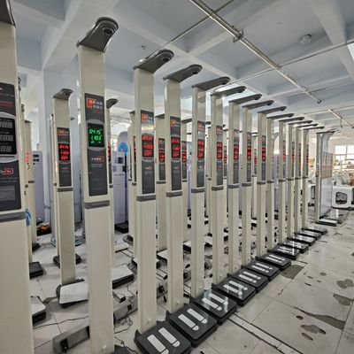 Clinica Aço Ultrassonico Altura e Peso IMC Escala Farmácia Moeda Escala Operada
