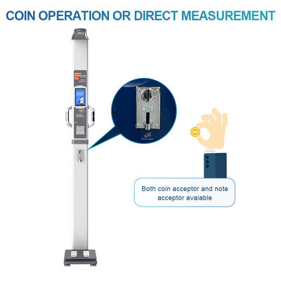 Analisador de análise de gordura corporal com ecrã LCD para avaliação abrangente da composição corporal