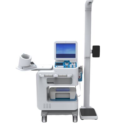 Full Touch LCD Screen Body Check Up Kiosk para Clínicas Solução de autoatendimento inteligente