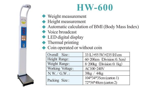 Controle o progresso do seu corpo com uma balança digital de 300 kg