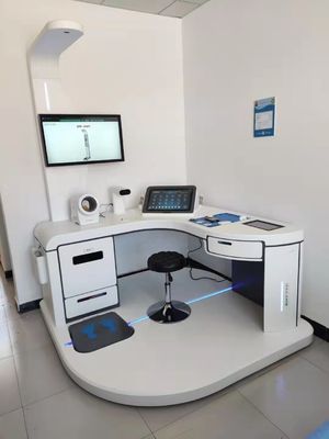 Máquina de exame físico multifuncional HW-V9000 com ecrã LCD de 32' de largura